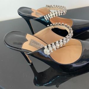 Choo black heels size 39